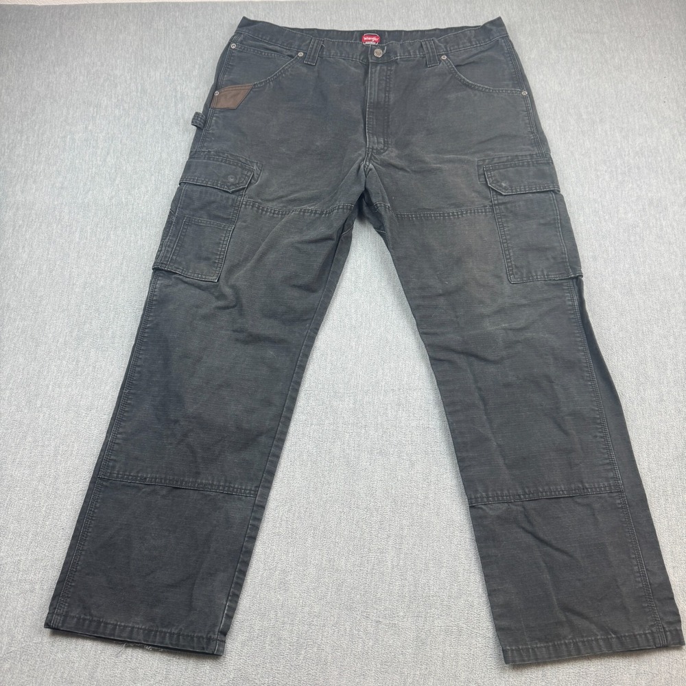 Wrangler Black Cargo Pants